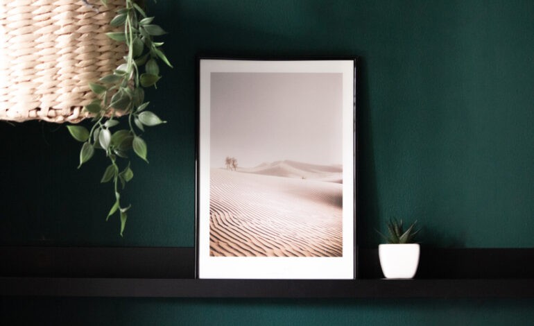 Cadre photo personnalisé : encadrer ses photos de paysage