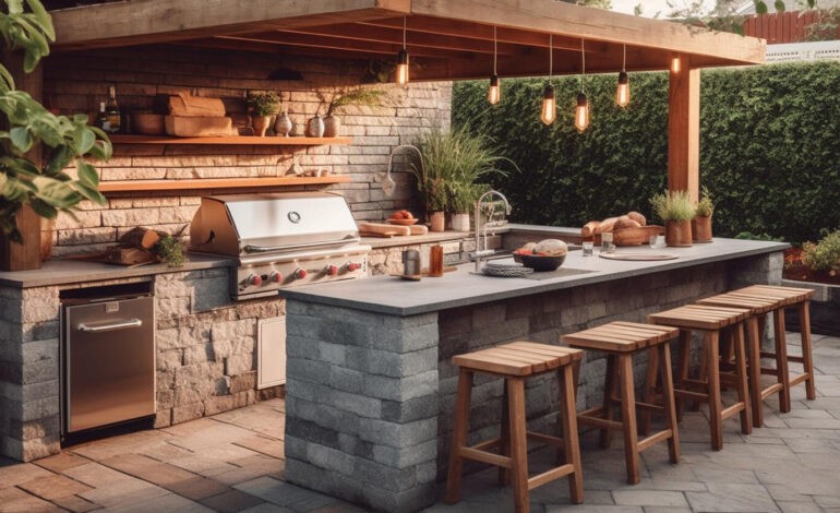 Le top 5 des indispensables à avoir dans votre cuisine d’extérieur 
