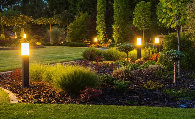 L’art de l’éclairage : Comment les luminaires de jardin transforment votre espace