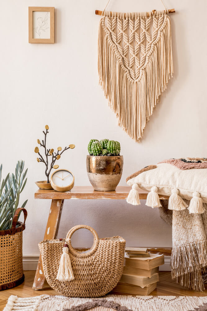 déco pour une ambiance bohème-chic